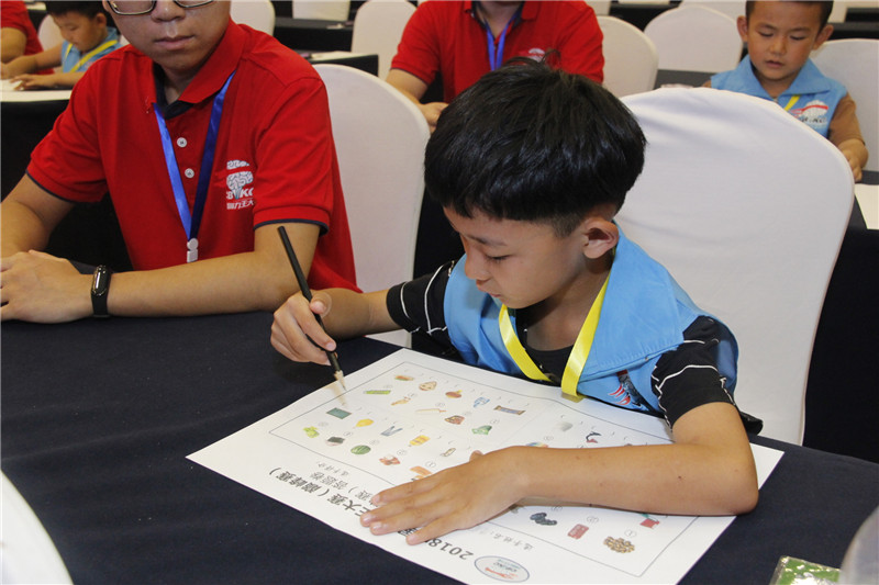 2018中國腦力王總決賽幼兒項目比拼的精彩瞬間